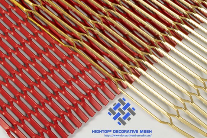 decorative expanded metal sheet