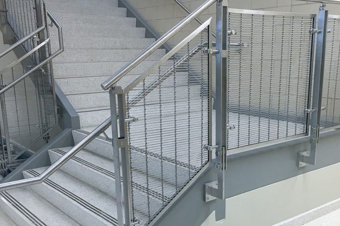 Stainless Steel Wire Mesh Railing Panels