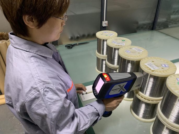 Stainless steel material inspection photos