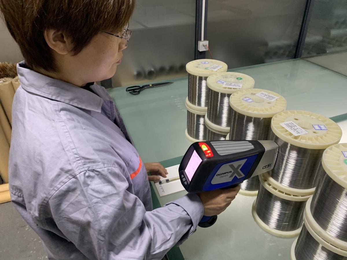 Stainless steel material inspection photos