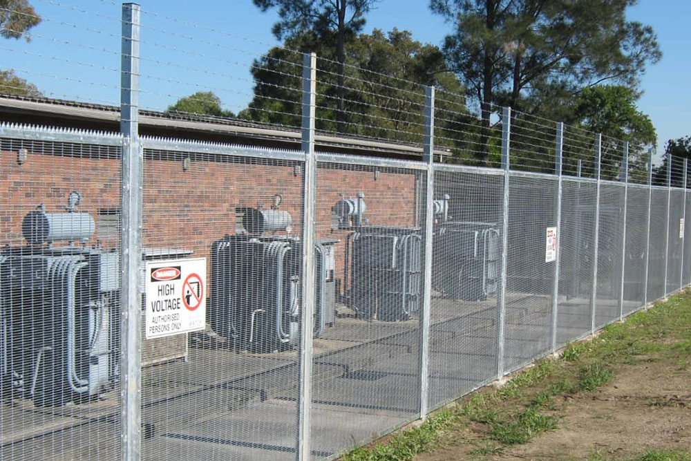 Stainless Steel Wire Mesh Fence Panels